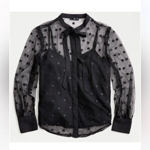 J.Crew Polka Dot Blouse